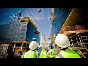Free footage construction technology background video (SOLUTION TECH)