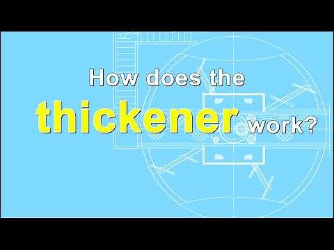 How does the thickener work in mineral processing plant？