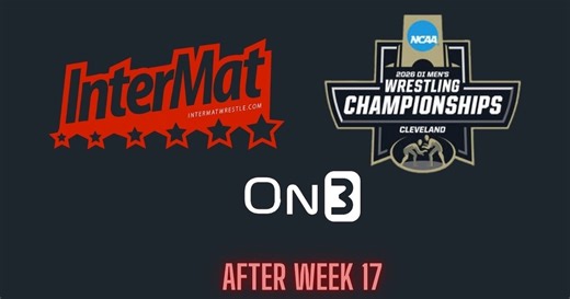 College Wrestling rankings: InterMat updates all 10 weight classes after Week 17