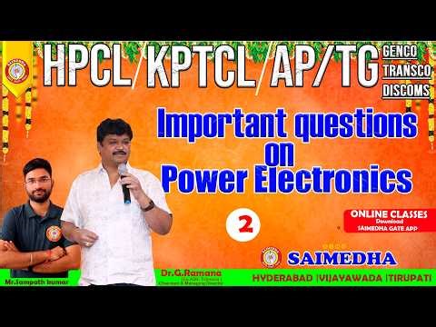 Power Electronics Objective Questions and Answers inverters | GATE, GENCO, HPCL, TRANSC class-2