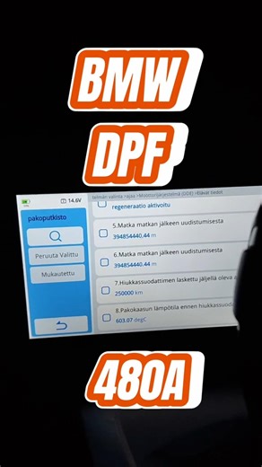 BMW alkoi polttaa DPF:ää kesken ajon! 😳 Katso mitä X-tool näyttää