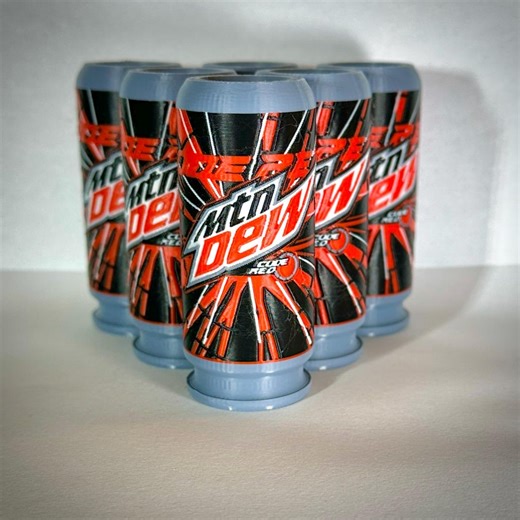 Mtn Dew Code Red Silly Shells (6 Pack) - Etsy