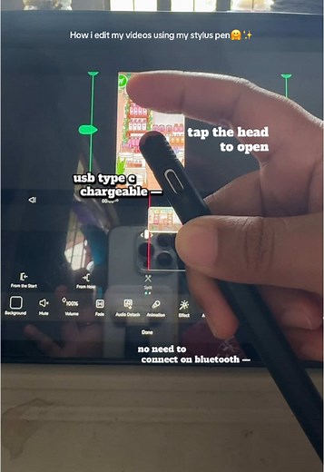How I edit my videos - tutorial #styluspen #fyp #foryou