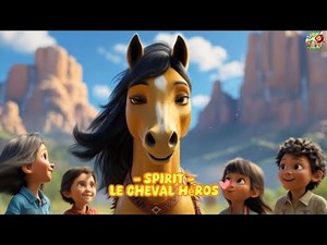 🐎 Spirit – Le Cheval Héros | Poèmes pour enfants en français 🐎