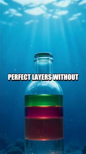 The Quiet Rainbow in a Jar: Layered Density at Home
