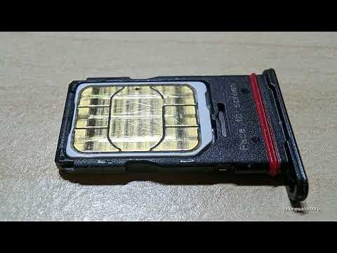 Poco X6 Pro: How to insert the SIM card? Installation of the nano SIM cards (Tutorial)