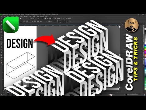 Turn Simple Text into Jaw-Dropping 3D Design in CorelDRAW! 🔥