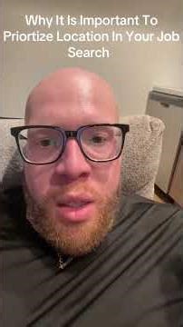 Prioritizing Location Is Critical In Your Job Search #careeradvice wfh #rto #jobsearch #careertips