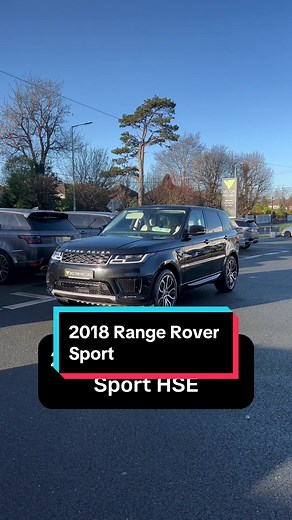 Introducing our 2018 Registered Range Rover Sport HSE Presented in Santorini Black which is paired to a set of 21” Diamond cut style 5007 alloy wheels Powering this car is a turbocharged 3.0l V6 diesel engine which sends 258BHP to all 4 wheels through an automatic gearbox Being an HSE model this car benefits from a healthy list of standard equipment which includes LED Matrix headlights, LED tail lights, Duo touch screen infotainment system, full ivory leather interior, fully electric front seats