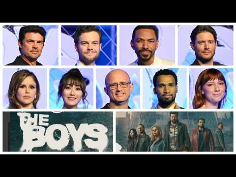 The Boys Season 5 interviews with Karl Urban, Jack Quaid, Laz Alonso, Jensen Ackles, Erin Moriarty