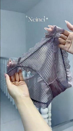 The Ultimate Aesthetic Underwear Haul & Close-Up💜✨ #shorts