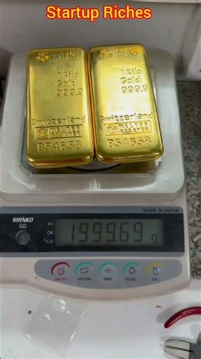 $999,999,999 PURE GOLD Bars 😱💰 2 KILO Gold Stack! | Startup Riches