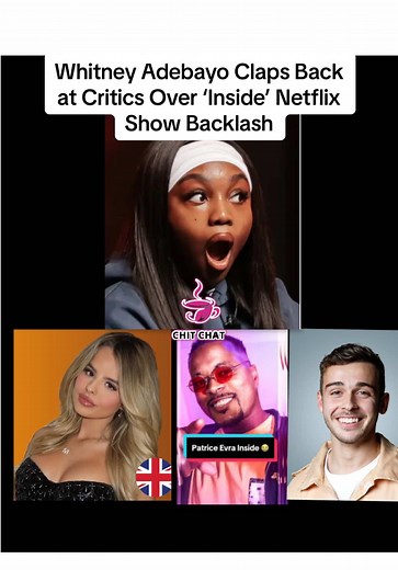 Whitney Adebayo Responds to ‘Inside’ Netflix Show Criticism