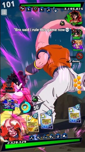 "ULTRA BUUHAN One Shot ULTRA SSJ4 Goku😈💥" (Dragon Ball Legends) #dblegends #dbl #shorts