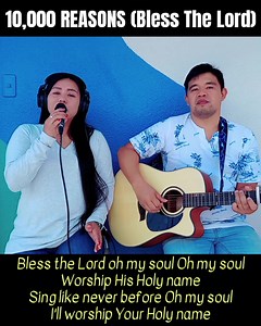 891K views · 28K reactions | 10,000 REASONS by Matt Redman (Acoustic Cover) Requested by Nilo Olasiman dedicated to all. Blessings to everyone..❤️ #mattredman #10000Reasons #selinajoycee #elexirmusic #gospelmusic #gospelmusic #worship #worshipmusic | Selina Joycee | Facebook