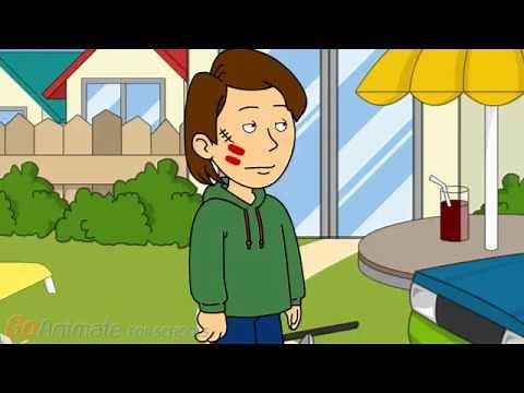 Caillou Fights Boris for Chuck-E-Cheese's