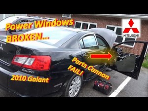 Power Window Major MALFUNCTION (Mitsubishi Galant)