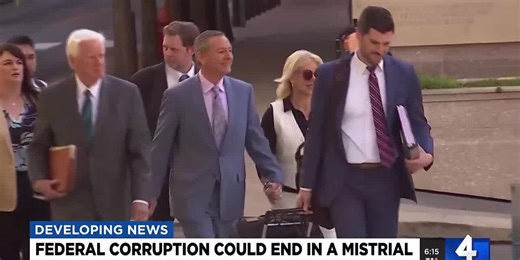 Federal corruption could end in a mistrial
