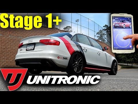 Supercharged Audi S4 Unitronic Stage 1+ ECU Tune... How Does it Do It?