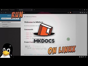 Install MkDocs - Read the Docs Alternative - on Linux
