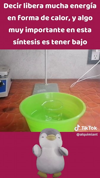 Síntesis de Nitrato de Amonio con Dr. Pingu