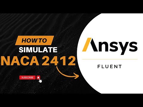 Aerodynamic Analysis of NACA 2412 Airfoil | CFD Tutorial in ANSYS Fluent for Beginners