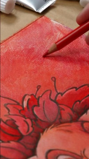 Coloring, But Only Using the Color RED! ❤️