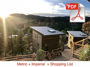 5 Star Proven Airbnb DIY Modern Tiny House Floor Plans / Lumber Cut List / Detailed Framing Instructions Easy Build ADU Cabin No Permit - Etsy