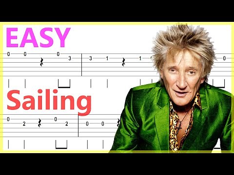 Sailing - Rod Stewart Guitar Solo Tab+BackingTrack