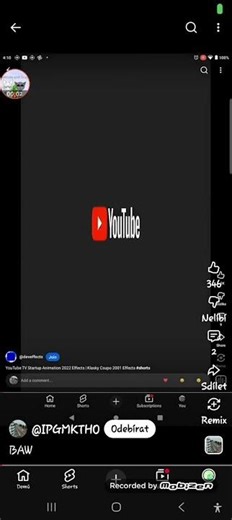YouTube TV Startup Animation 2022 (Most Popular Short)