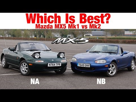 Mazda MX5 Mk1 vs Mk2 - Which Sports Car Is Best? (NA 1.8/NB 10th Anniversary) #jdm #sportscar