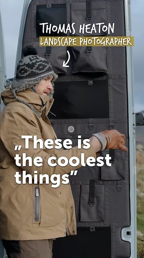 Thomas Heaton just said THIS about Van Der Moon… In his van build video, Thomas Heaton said there was one thing he knew would go into his van for sure - Van Der Moon. Our reel shows him installing the Moon Organizer, but trust us - you’ll want to see full video. 👉 Go watch the full episode on Thomas Heaton’s YouTube channel to see the entire build unfold. And Thomas, thanks for the love. 💛 #vandermoon #vanconversion #vanbuild #campervanconversion #vaninterior #vanfurniture | Van Der Moon