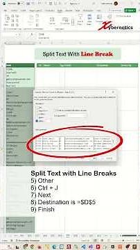 How to Split Text with Line Breaks in Excel - Excel Tips and Tricks