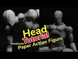 Paper Action Figure | Head Base | @TdsimplecrafT #actionfigures #papercrafts