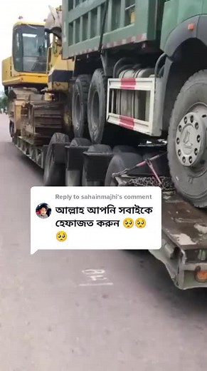 Transporting a Bulldozer: Flatbed Trailer Journey