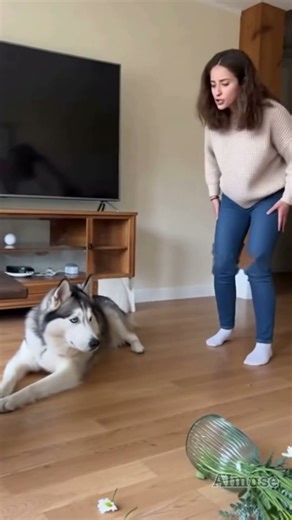 This Dog Said “It Wasn’t Me!” 😆 #FunnyPets #shorts