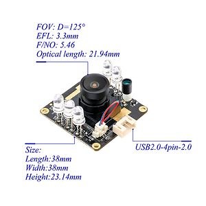 [Hot Item] Ov2710 USB2.0 Camera Module with IR Cut Day&Night Mode Low Light Night Vision Camera Module