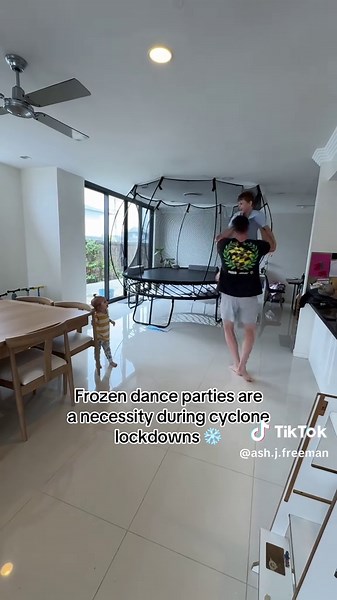 Frozen Dance Parties: Fun During Cyclone Lockdowns