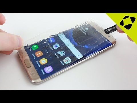 BodyGuardz Ultra Tough Samsung Galaxy S7 Edge Screen Protector Installation & Review