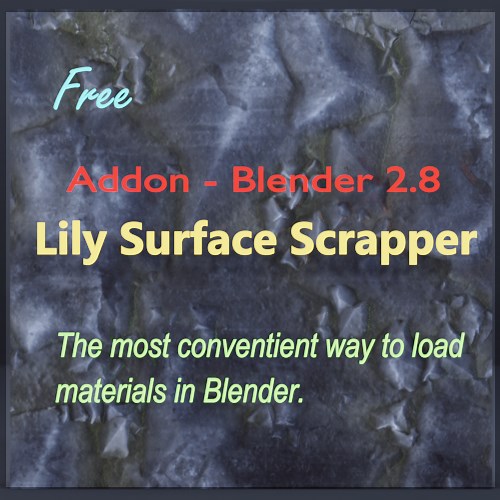 Lily Surface Scrapper - Blender