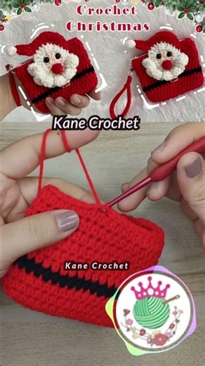 Crochet Santa Card Holder Tutorial 🎅 A914