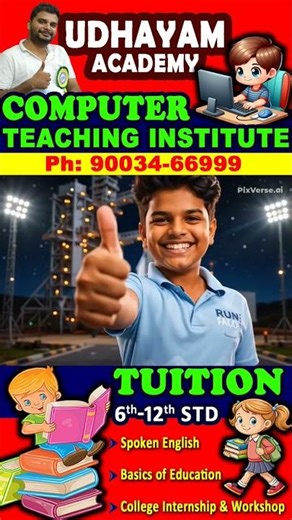 UDHAYAM ACADEMY #tuition #java #motivation #c #udhayamacademy #10thtuition #12thtuition #ai #ds