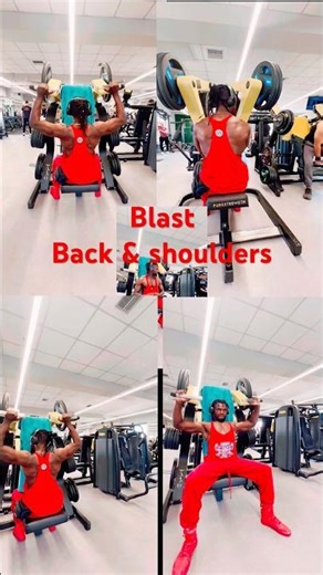 How to build your back &shoulder #BackWorkout #BuildYourBack #FitnessTips #WorkoutRoutine #Strength