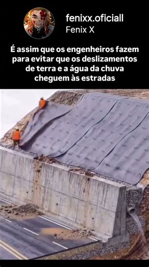 Assim que os engenheiros impedem o deslizamento de terra e água da chuva