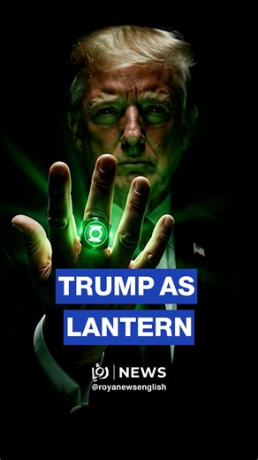 AI-generated video depicts Trump wearing Green Lantern ring