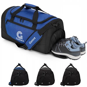 Gonex 30L Gym Bag for Men Women, Water-Resistant Sports Duffel Bag with Shoe Compartment & Wet Pocket for Fitness, Travel, Weekend Trips