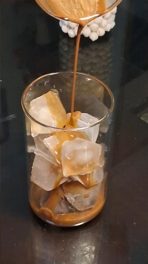 Creamy chilled cold coffee ☕❄️ So easy, so refreshing – your new summer favorite ! #ColdCoffee