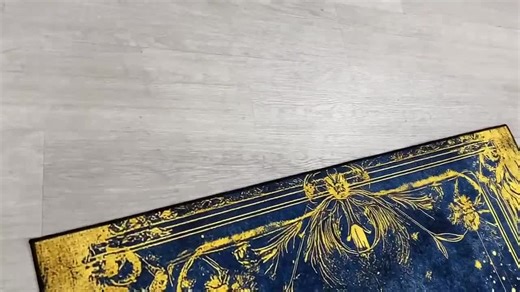 Luxury Black and Gold Baroque Rug: Elegant Ornamental Carpet - Etsy