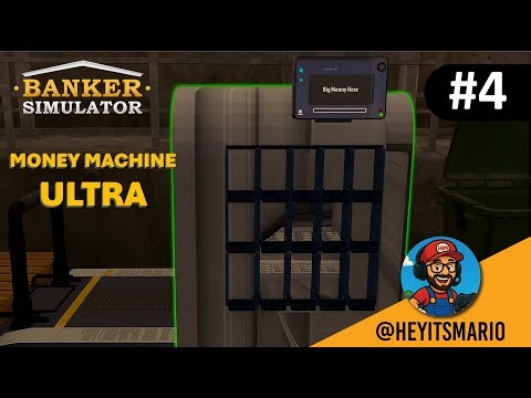 Banker Simulator game Episode 4 | Printing Cash with the New Money Machine Ultra! 💵🏦