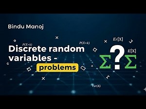 Random variables (discrete) problems